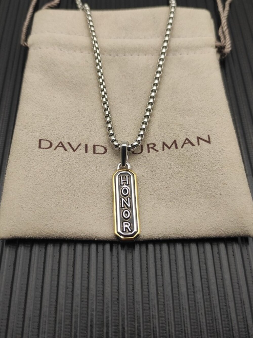 David Yurman 925 Silver Necklaces with Original Pouch - Picture 5 of 5
